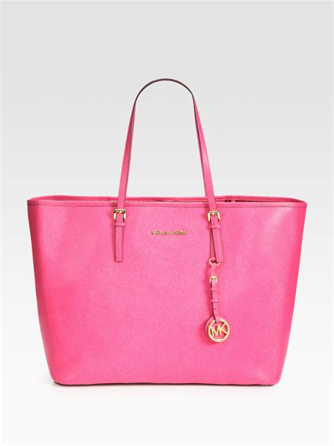 michael kors purse pink|michael kors hot pink.